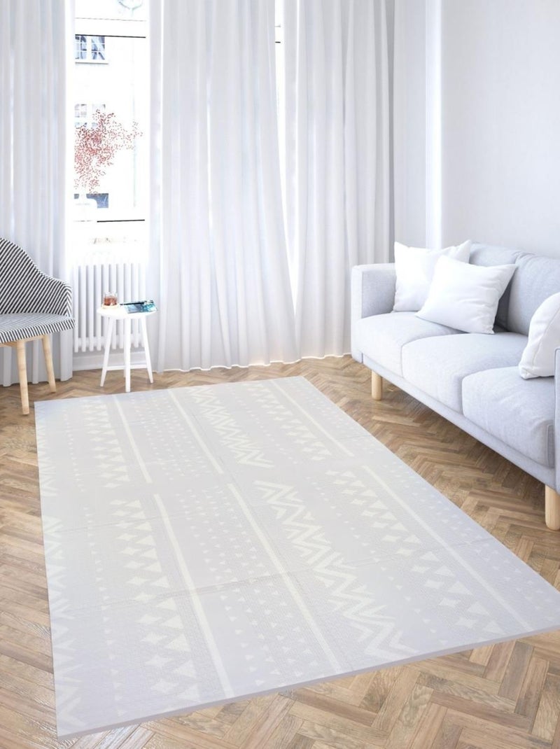 Tapete de atividades dobrável 180 x 120 cm em espuma xpe – elefantes/cinza N/D - Kiabi