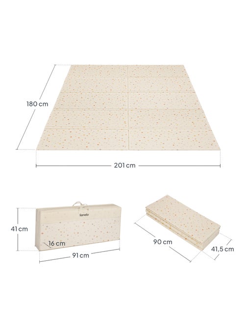 Tapete de Atividades LIONELO Zora - Dupla Face - 180x200 cm - Isolamento Térmico - Kiabi Tapete de Atividades LIONELO Zora - Dupla Face - 180x200 cm - Isolamento Térmico - Kiabi