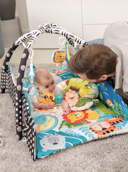Tapete de atividades para bebé LIONELO Anika 2 em 1 – Parque infantil – 98 x 114 cm – Lavável - Kiabi Tapete de atividades para bebé LIONELO Anika 2 em 1 – Parque infantil – 98 x 114 cm – Lavável - Kiabi