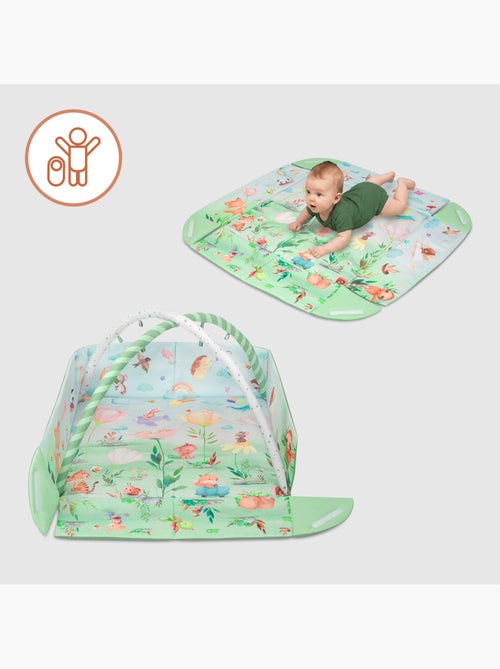 Tapete de atividades para bebé LIONELO Inga 2em1– Parque infantil – Lavável – Brinquedos interativos - Kiabi Tapete de atividades para bebé LIONELO Inga 2em1– Parque infantil – Lavável – Brinquedos interativos - Kiabi