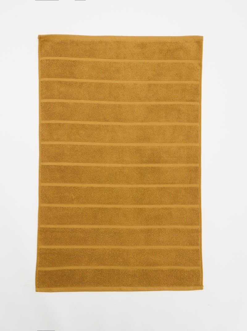 Tapete de banho 80 x 50 cm Amarelo - Kiabi
