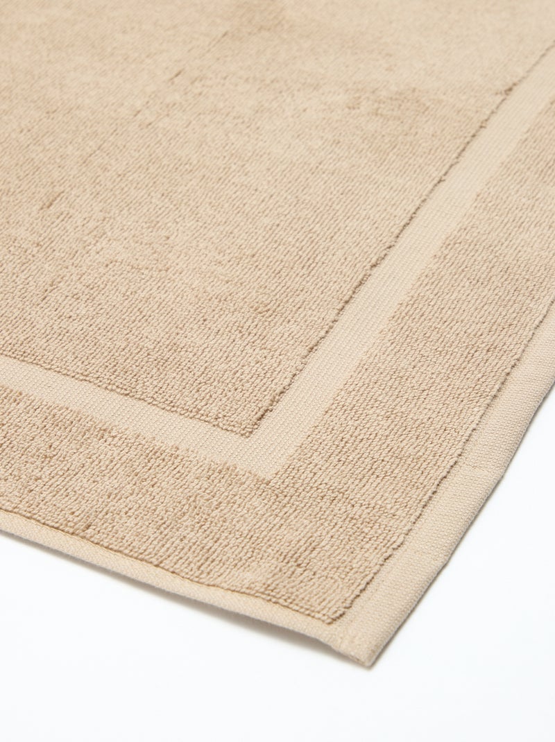 Tapete de banho 80 x 50 cm Bege - Kiabi