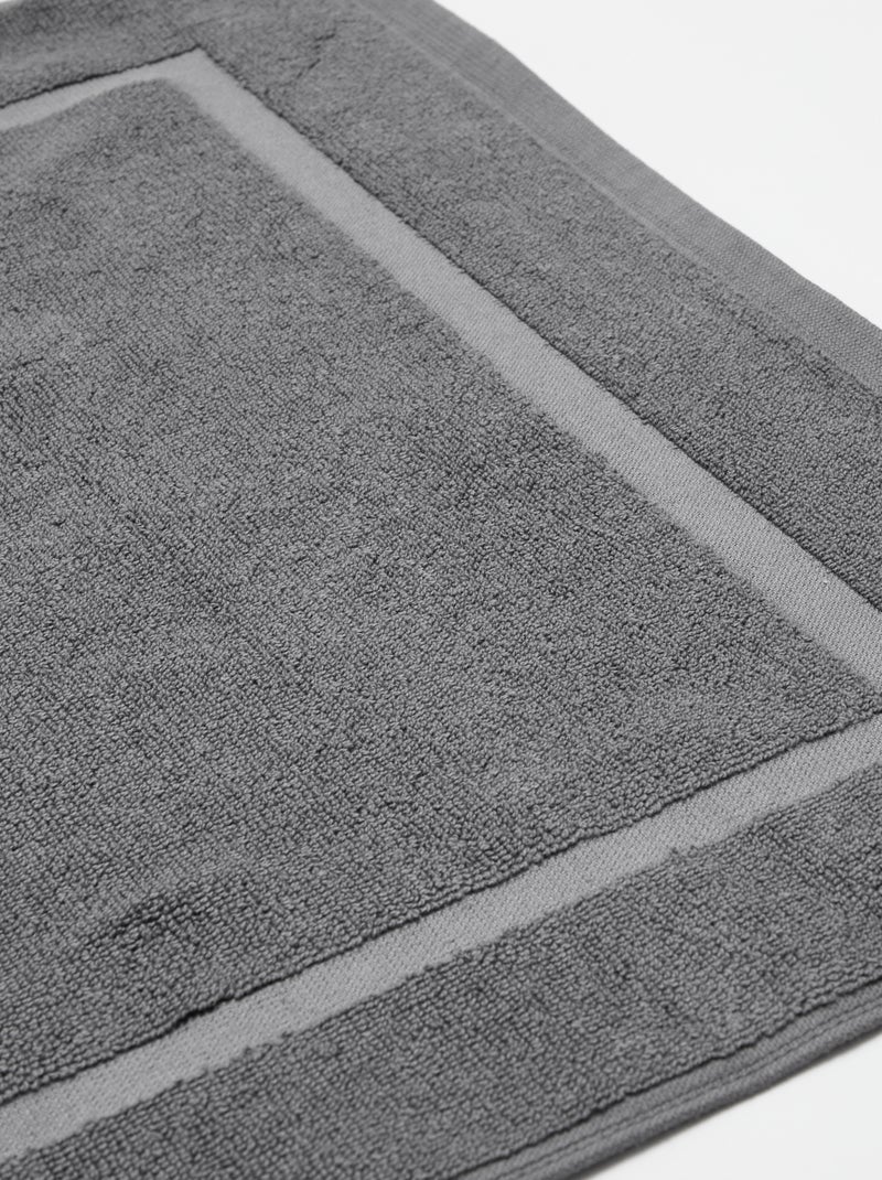 Tapete de banho 80 x 50 cm Cinza - Kiabi