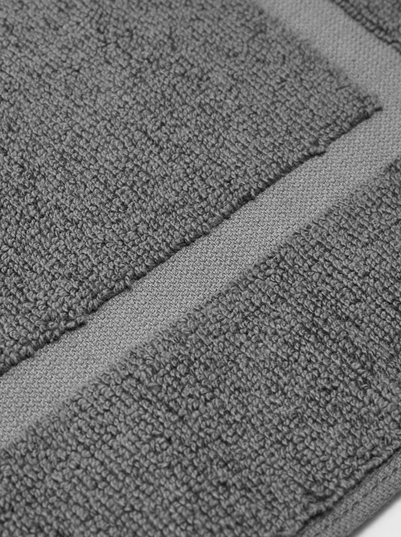 Tapete de banho 80 x 50 cm Cinza - Kiabi