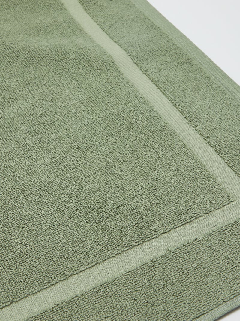 Tapete de banho 80 x 50 cm Verde - Kiabi