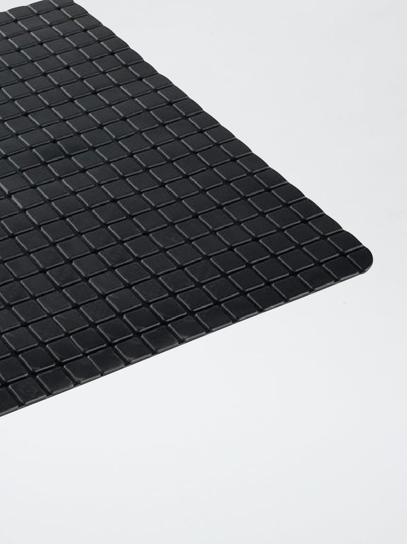 Tapete de banho antiderrapante Preto - Kiabi
