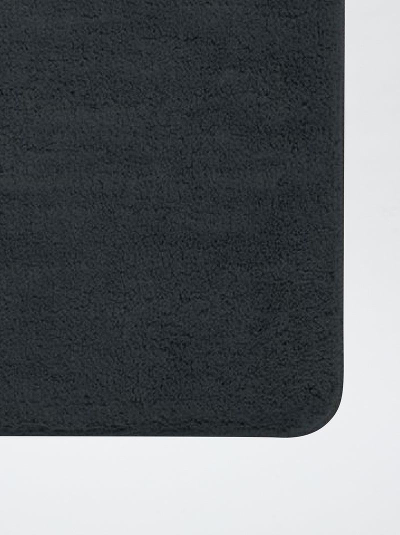 Tapete de banho ultra suave (40 x 60 cm) Preto - Kiabi