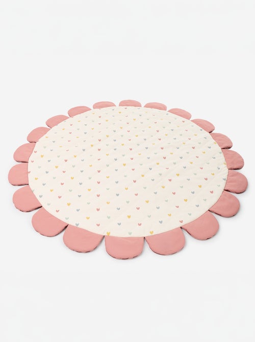 Tapete de chão em forma de flor - Kiabi