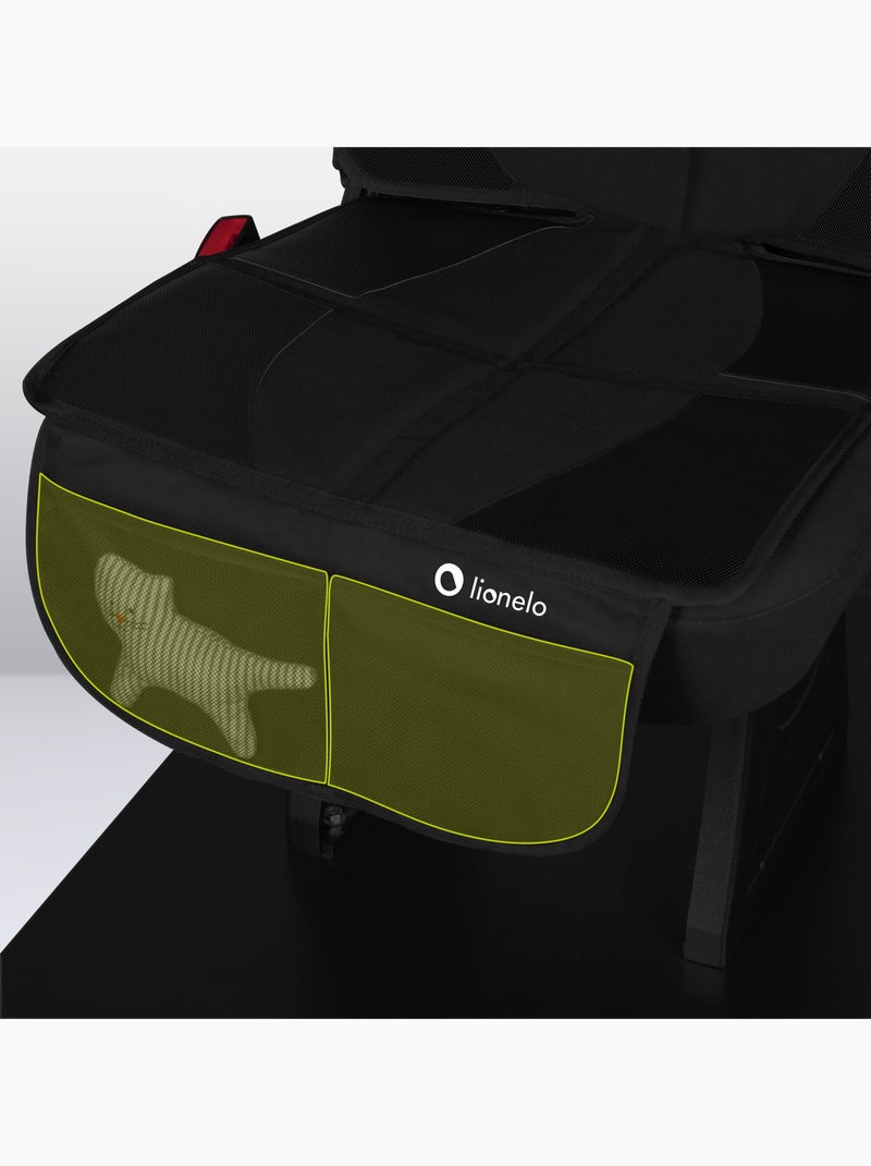 Tapete de proteção para banco LIONELO - Impermeável - Resistente a mossas - Isofix Preto - Kiabi