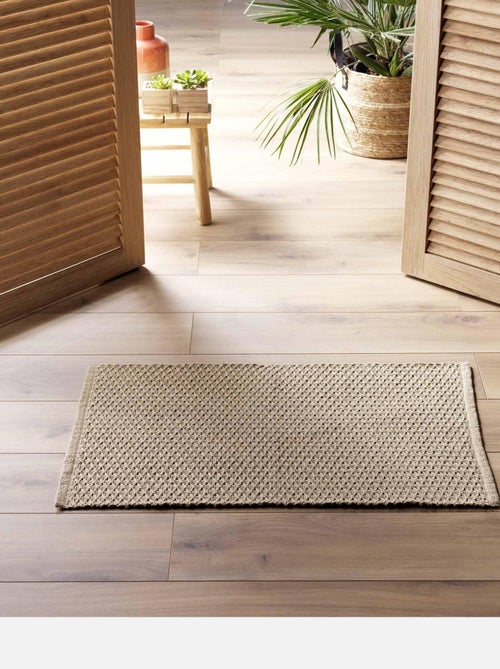 Tapete decorativo em tecido de algodão - Kiabi