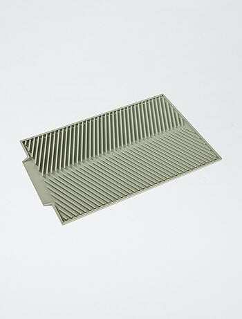 Tapete em silicone para escorrer loiça