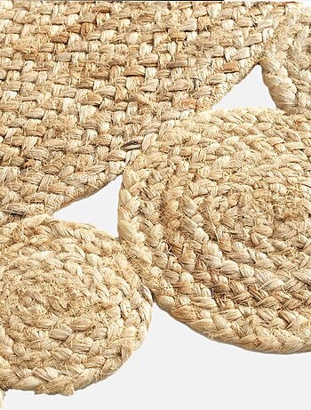 Tapete jute ajouré cordou douceur d'intérieur
