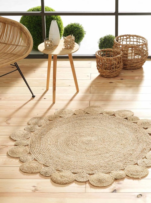 Tapete jute ajouré cordou douceur d'intérieur - Kiabi Tapete jute ajouré cordou douceur d'intérieur - Kiabi