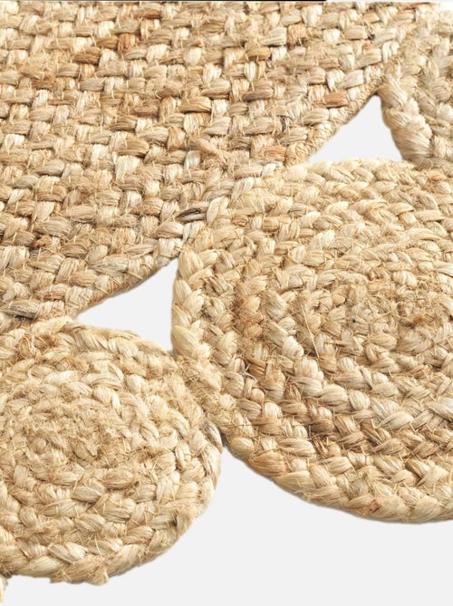 Tapete jute ajouré cordou douceur d'intérieur - Kiabi Tapete jute ajouré cordou douceur d'intérieur - Kiabi