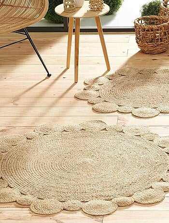 Tapete jute ajouré cordou promo linge