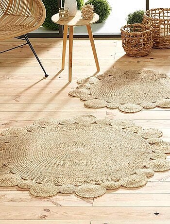 Tapete jute ajouré cordou promo linge