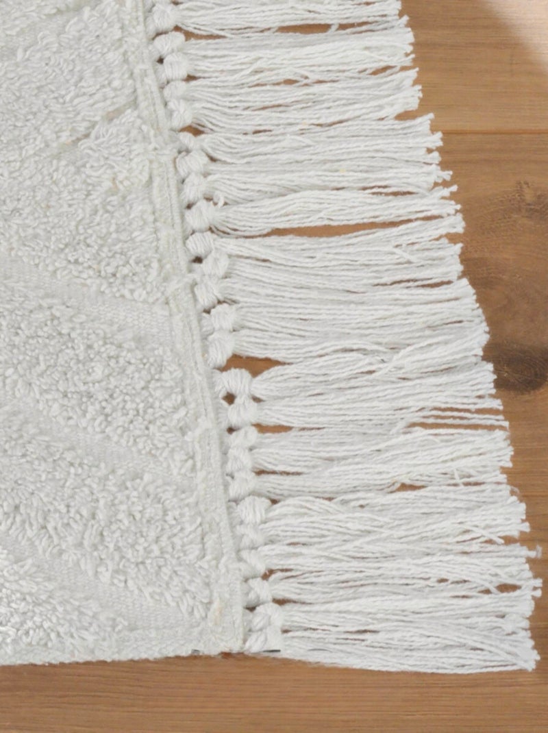 Tapete poliéster nara promo linge Branco - Kiabi
