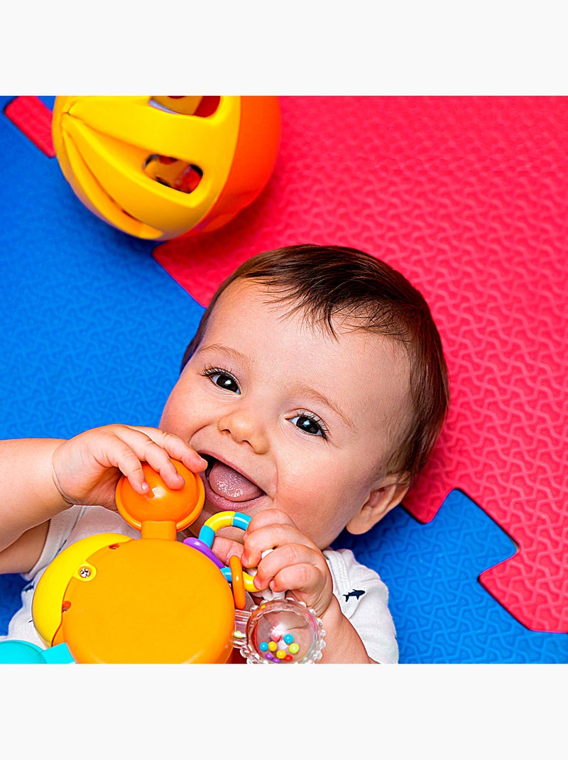 Tapete puzzle de animais para bebé c'baby 4 peças de espuma de borracha c'baby N/D - Kiabi
