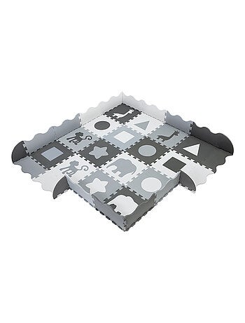 Tapete puzzle de espuma eva 150 x 150 cm para bebés, crianças e adultos