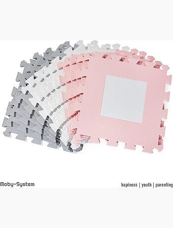 Tapete puzzle de espuma eva 150 x 150 cm para bebés, crianças e adultos