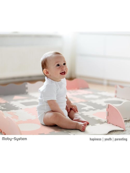 Tapete puzzle de espuma eva 150 x 150 cm para bebés, crianças e adultos - Kiabi Tapete puzzle de espuma eva 150 x 150 cm para bebés, crianças e adultos - Kiabi