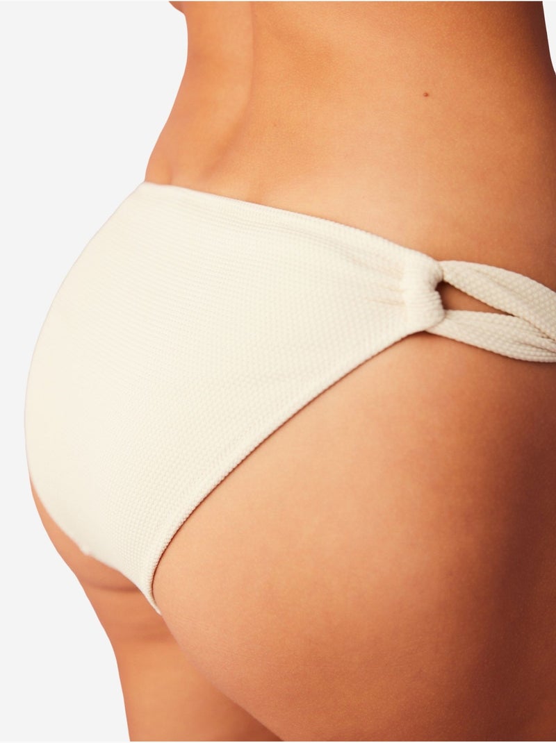 Tas ava parte de baixo de biquíni lateral penti Creme - Kiabi