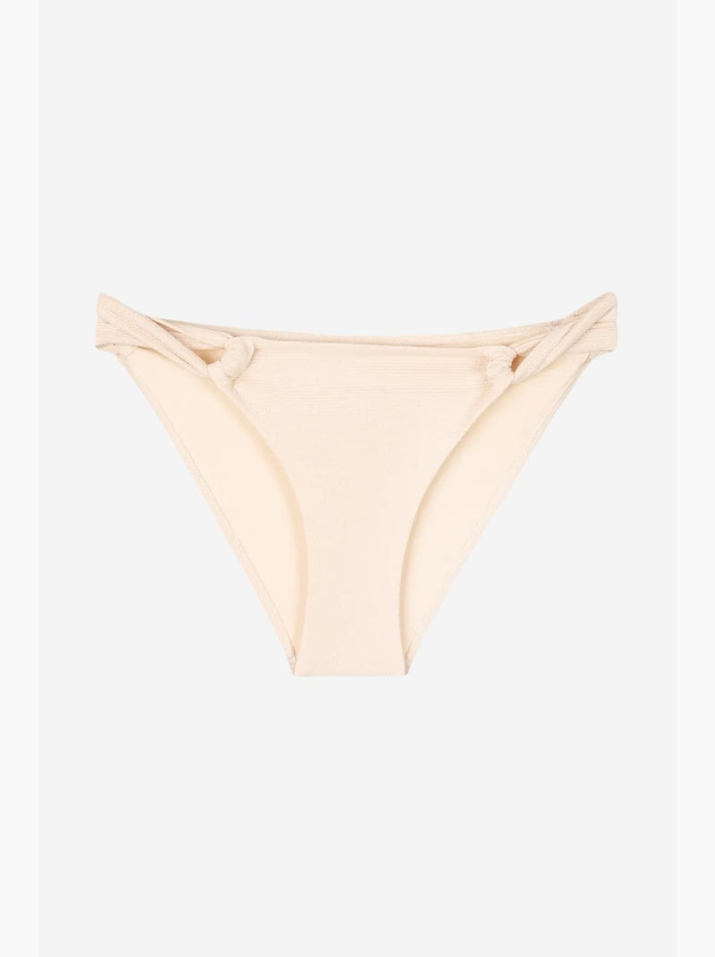 Tas ava parte de baixo de biquíni lateral penti Creme - Kiabi