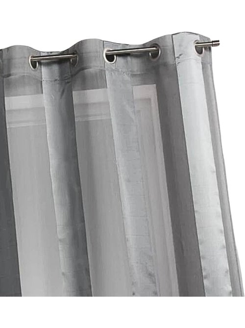 Tecido bicolor com riscas verticais - Kiabi Tecido bicolor com riscas verticais - Kiabi