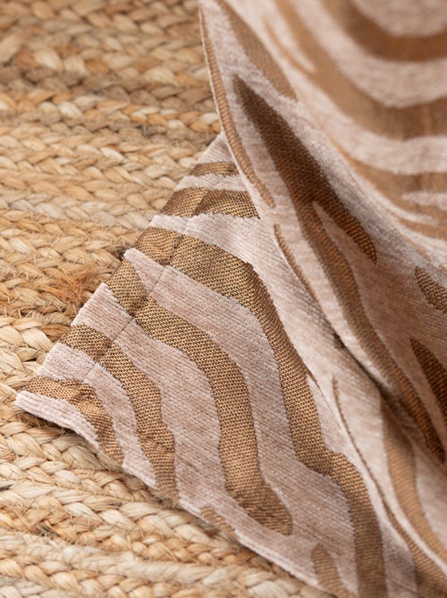 Tecido de chenille zebra para cortinas - Kiabi