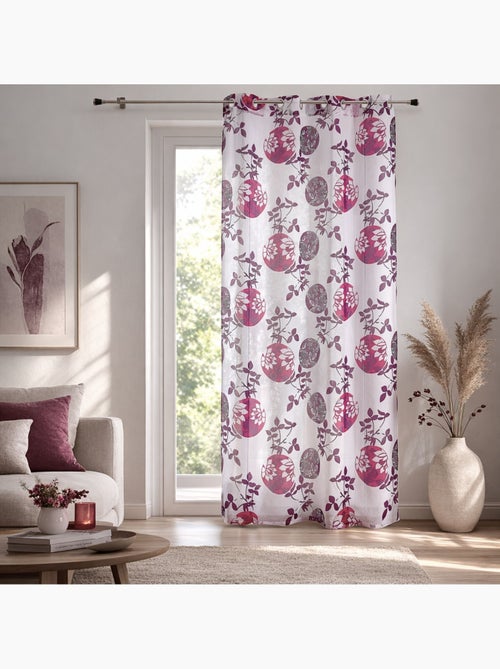 Tecido leve estampado com ilhós primavera - Kiabi Tecido leve estampado com ilhós primavera - Kiabi