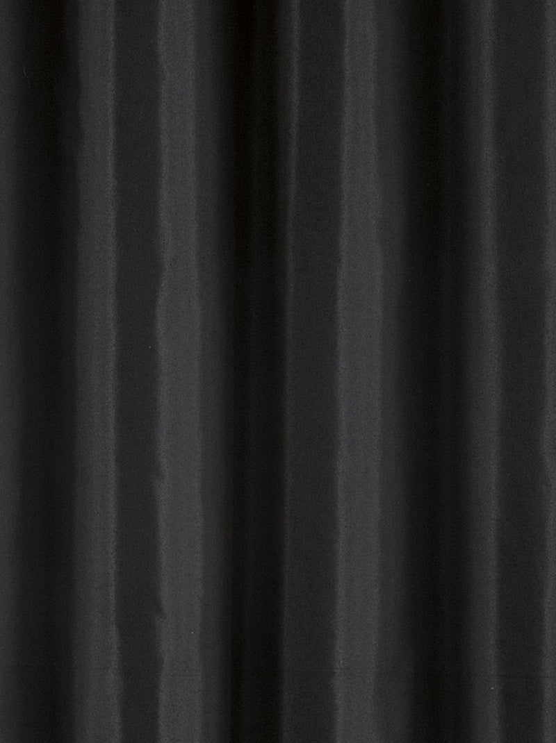 Tecido para cortinas m1, retardador de fogo, com meia-malha Preto - Kiabi