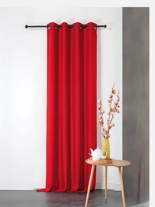 Tecido para cortinas m1, retardador de fogo, com meia-malha - Kiabi Tecido para cortinas m1, retardador de fogo, com meia-malha - Kiabi