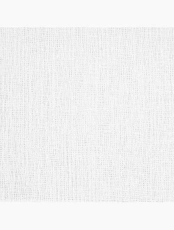 Tecido transparente claro liso com ilhós