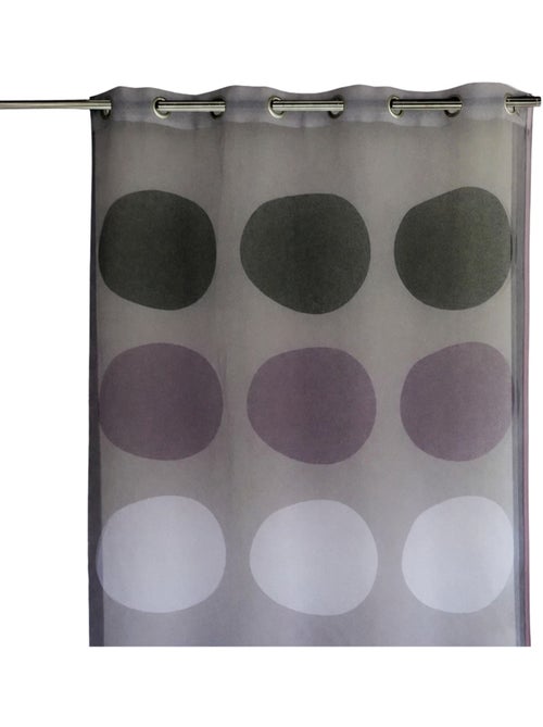 Tecido transparente com padrão de bolinhas grandes - Kiabi