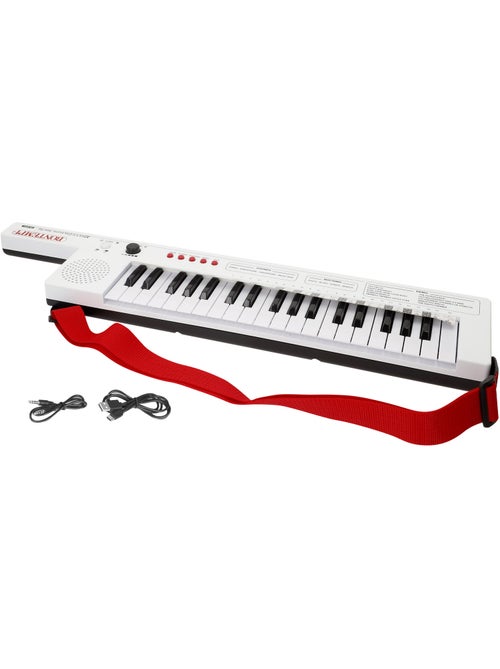 Teclado eletrônico keytar de 37 teclas para crianças bontempi - Kiabi Teclado eletrônico keytar de 37 teclas para crianças bontempi - Kiabi