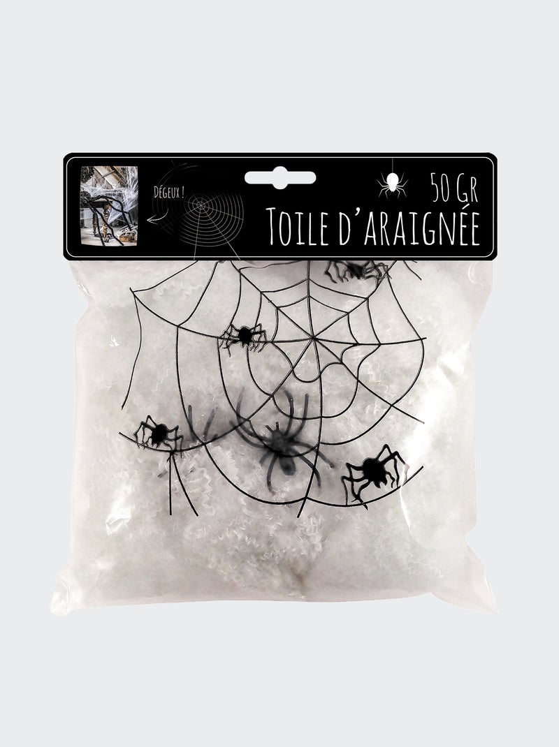 Teia de aranha Preto/ Branco - Kiabi