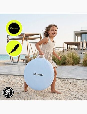 Tenda de praia pop-up hypermotion - abrigo leve e rápido para toda a família