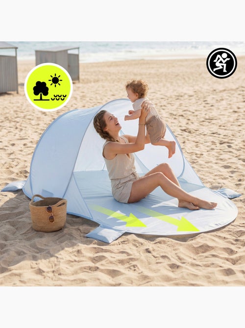 Tenda de praia pop-up hypermotion - abrigo leve e rápido para toda a família - Kiabi