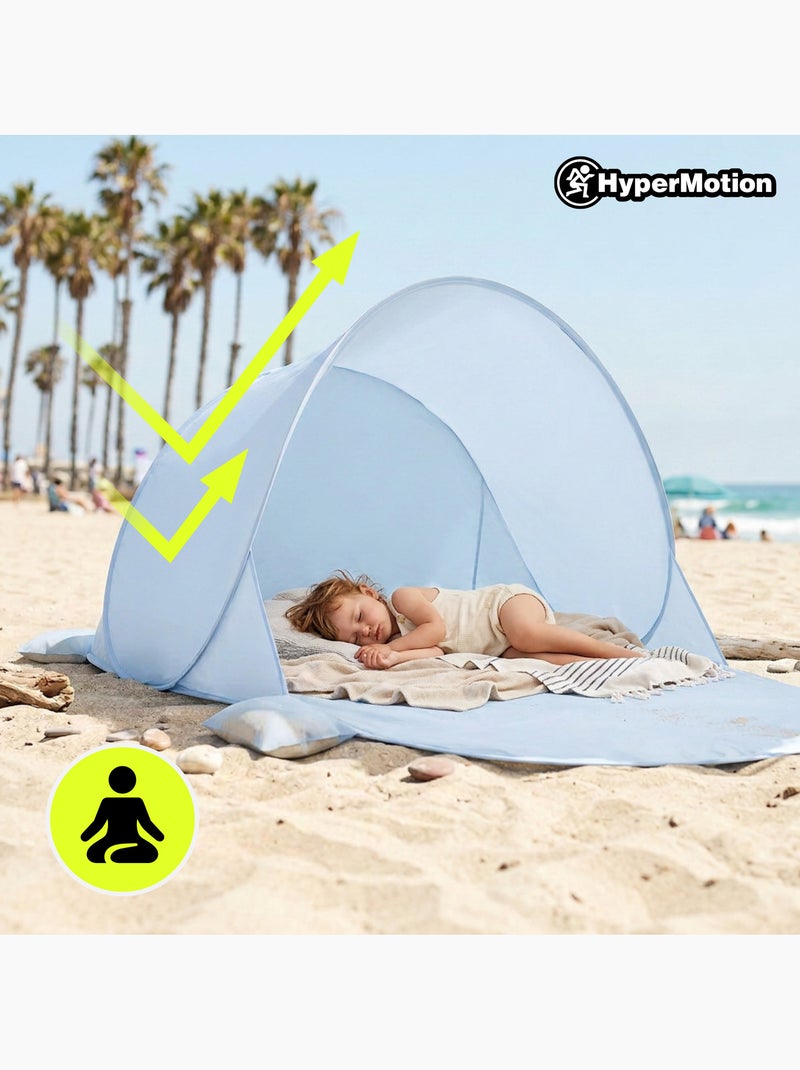 Tenda de praia pop-up hypermotion - abrigo leve e rápido para toda a família Azul - Kiabi