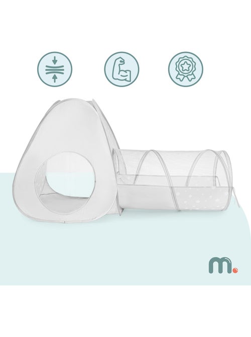 Tenda pop-up 2 em 1 mamabrum para crianças – tenda tipi e túnel de brincadeira - Kiabi