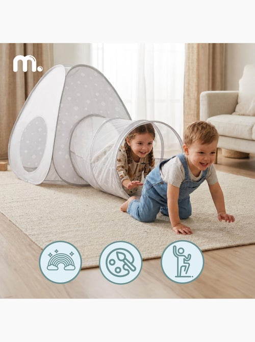 Tenda pop-up 2 em 1 mamabrum para crianças – tenda tipi e túnel de brincadeira - Kiabi