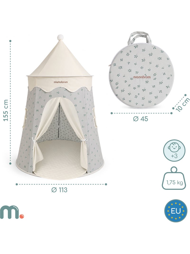 Tenda tipi castelo de jogo crianças led mamabrum N/D - Kiabi