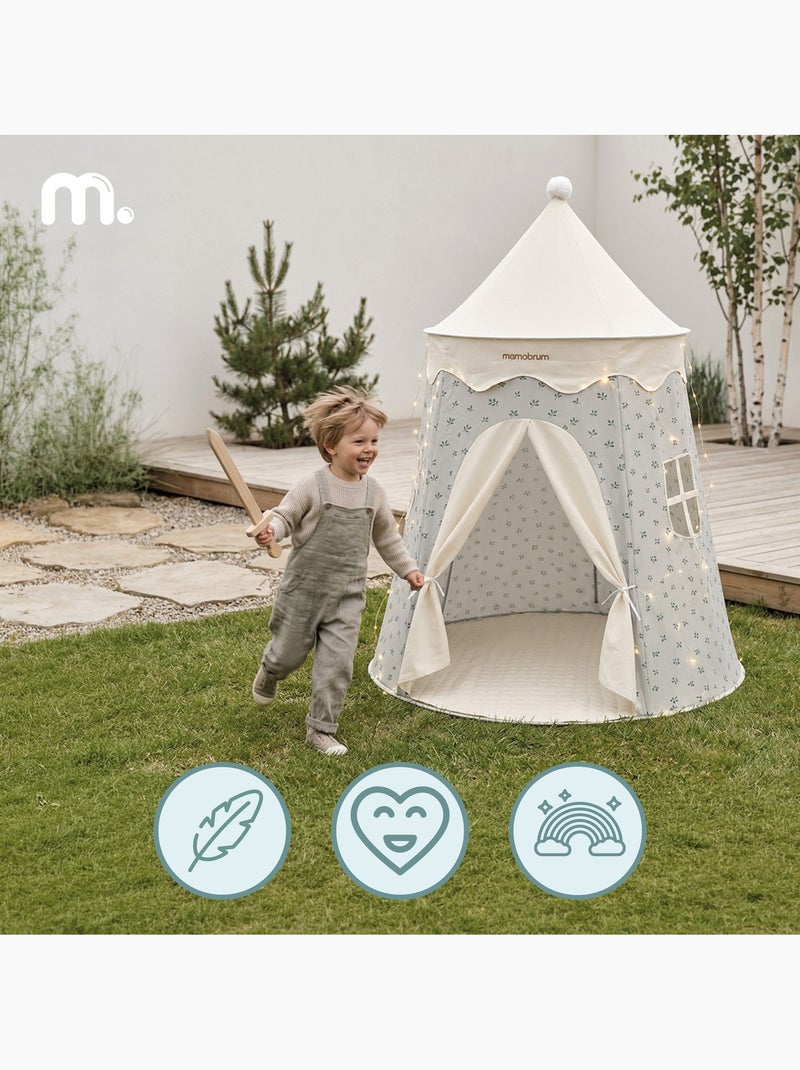 Tenda tipi castelo de jogo crianças led mamabrum N/D - Kiabi