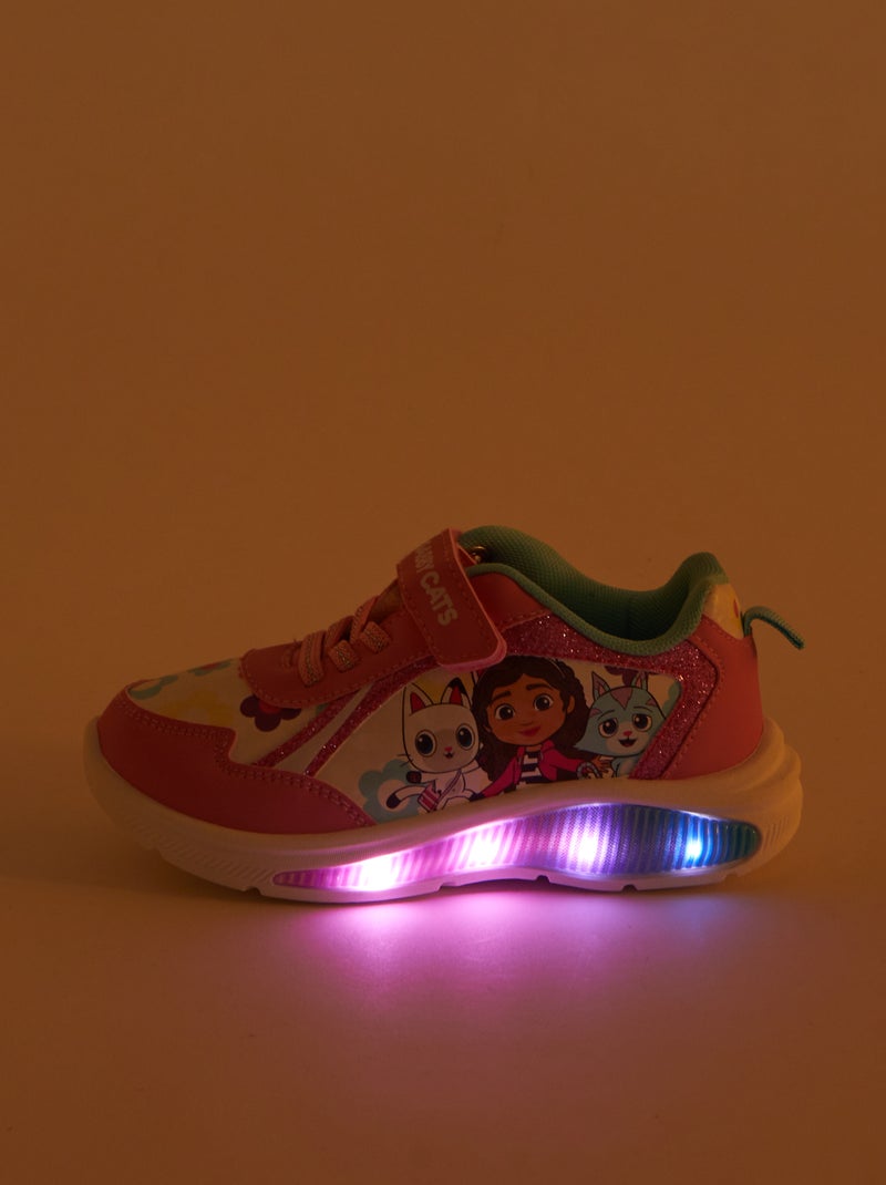 Ténis 'A Casa Mágica da Gaby' luminosos ROSA - Kiabi