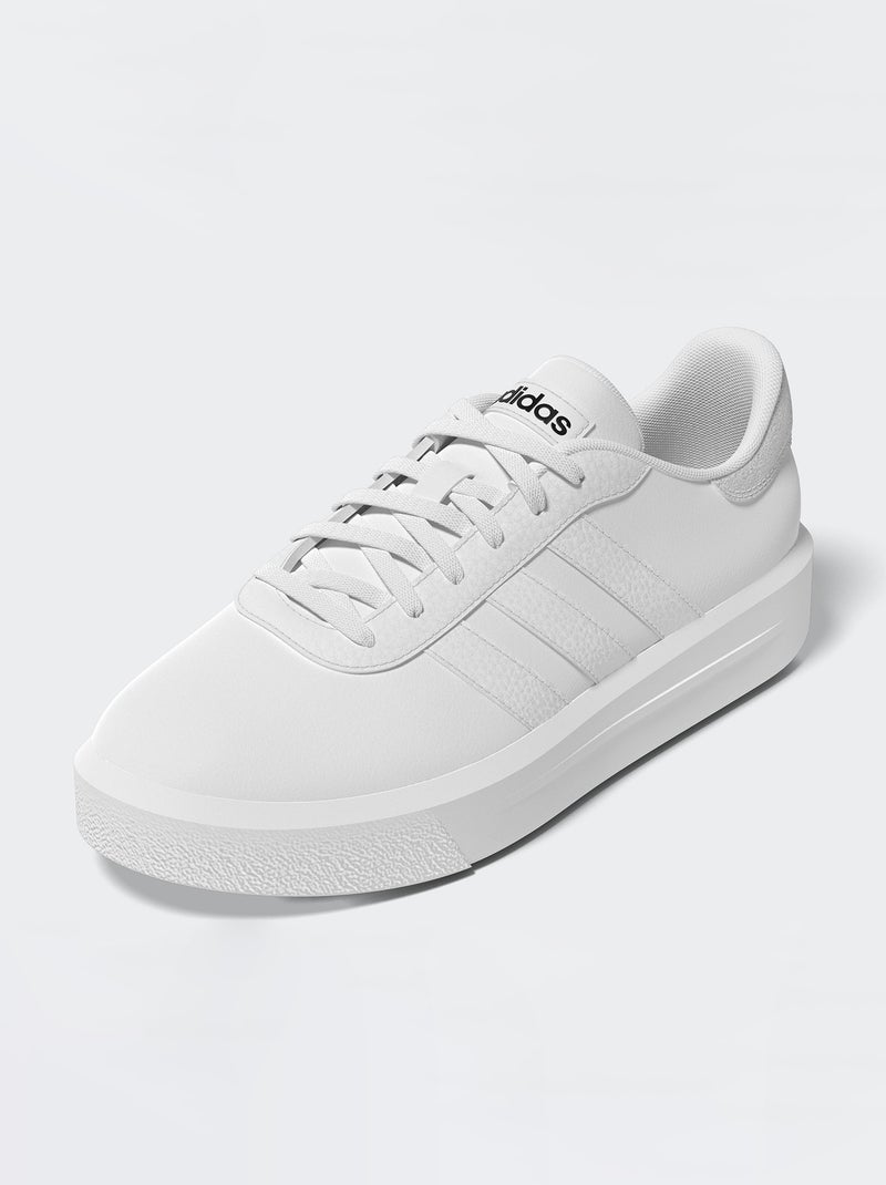 Ténis 'Adidas' 'Court Plateform' BRANCO - Kiabi