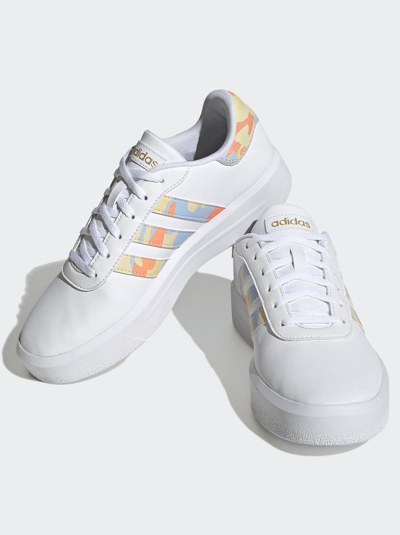 Ténis 'adidas' 'Court Platform' BRANCO - Kiabi