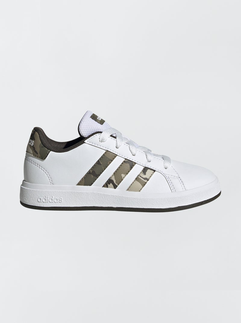 Ténis 'Adidas' militares Branco - Kiabi