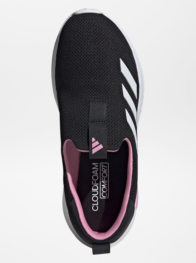 Ténis 'Adidas' slip on cloudfoam PRETO - Kiabi