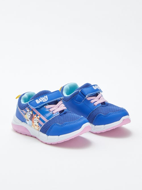 Ténis 'Bluey' com atacadores e tira de velcro - Kiabi