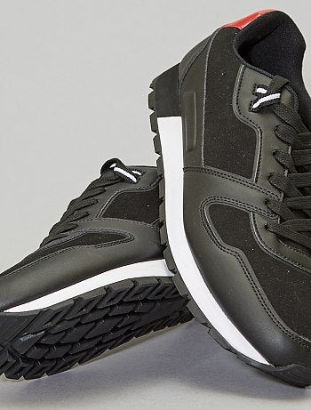 Ténis casuais bi-matéria - Kiabi